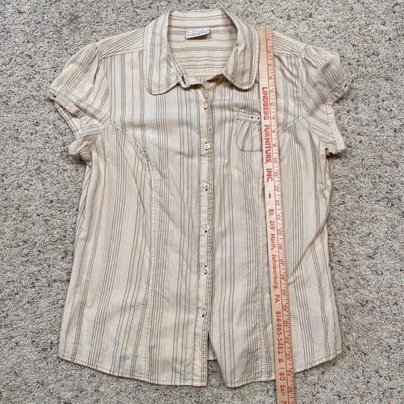 🛑Free with $10 purchase🛑 Womens XL Arizona button down top. - Picture 6 of 8
